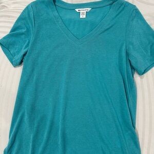 Athleta | Teal V-Neck Women's Top